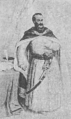 Ян Ходкевич. Гравюра XIX ст. со старого портрета