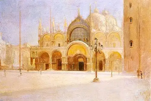 Площадь Св. Марка в Венеции (1894)