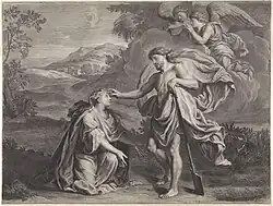 Не прикасайся ко Мне (Noli me tangere). Между 1666 и 1680. Офорт