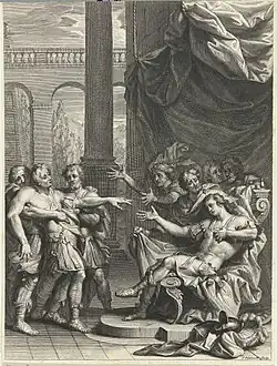 Кароли Руаи и Общество Иисуса. 1680. Офорт