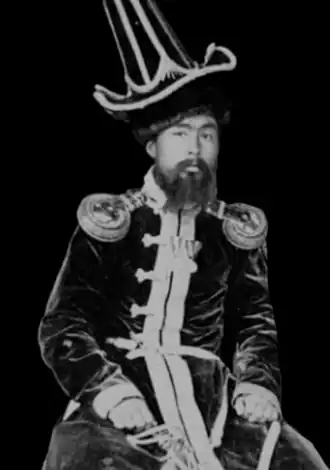 Возможное фото Джангера или его сына, Губайдуллы Чингисхана