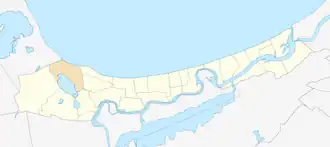 Яункемери на карте Юрмалы