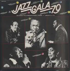 Обложка альбома Кармен Макрей при участии Джо Уильямса, Клода Боллинга, Теда Джонса и Кэта Андерсона «Jazz Gala 79» (1979)