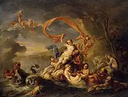 Триумф Галатеи. 1720. Холст, масло. Государственный Эрмитаж, Санкт-Петербург