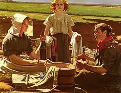 Полдник прачек. 1873