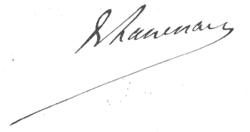 Изображение автографа