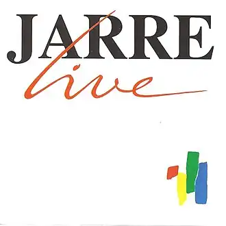 Обложка альбома Жана-Мишеля Жарра «Jarre live» (1989)