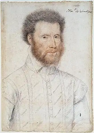 Франсуа Клуэ. Жан Бабу де Лабурдезьер (1553, музей Конде)