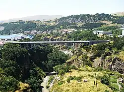 Мост над ущельем реки Арпа