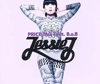 Обложка сингла Jessie J при участии B.o.B «Price Tag» (2011)