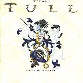 Обложка альбома Jethro Tull «Crest of a Knave» (1987)