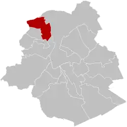 Расположение муниципалитета на карте провинции