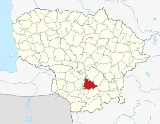 Езнасский район на карте