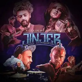Обложка альбома Jinjer «Alive In Melbourne» (2020)