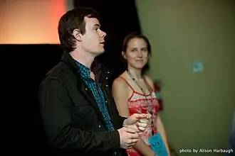 Джо Сванберг и Жозефин Декер в 2011 году