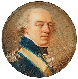 Портрет генерал-майора Юхана Фредрика Аминоффа, 1800 г.