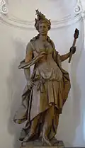 Статуя Цереры. Ок. 1772. Из бывшего дворца Тёрринг в Мюнхене. Дерево. Баварский национальный музей, Мюнхен