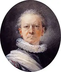 Портрет Иоганна Франца Брокмана. Миниатюра на слоновой кости. Частное собрание