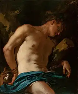 Святой Себастьян. Холст, масло. Национальная галерея, Прага