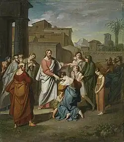 Христос благословляет детей. Ок. 1808. Холст, масло. Баварские государственные собрания картин, Мюнхен