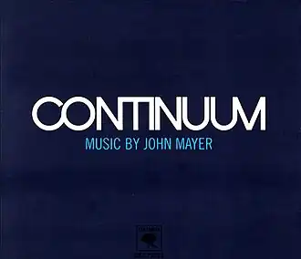 Обложка альбома Джона Мейера «Continuum» (2006)