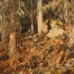 Сарджент, «Отшельник», 1908, Метрополитен-музей, Нью-Йорк