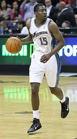 Кроуфорд в игре за «Вашингтон Уизардс»