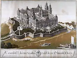 Идеализированная модель монастыря. 1774