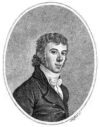 Йозеф Вёльфль. Гравюра И. Г. Шефнера с портрета Ф. Амерлинга