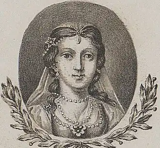 Рисунок Михала Стаховича, 1851 год
