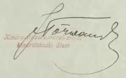 Изображение автографа