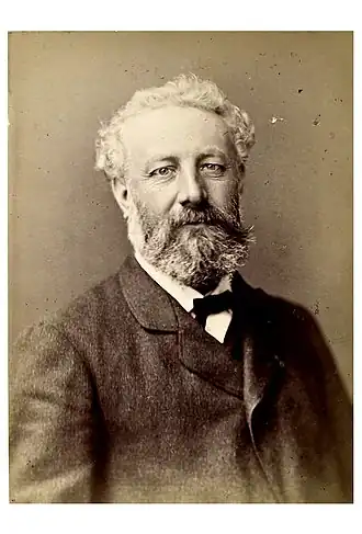 Жюль Верн. Фотопортрет Надара