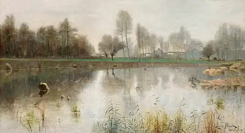 Река Сена (1885).