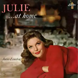Обложка альбома Джули Лондон «Julie… At Home» (1960)