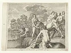 Юпитер и Европа. Иллюстрация к «Метаморфозам» Овидия. 1636—1670. Офорт