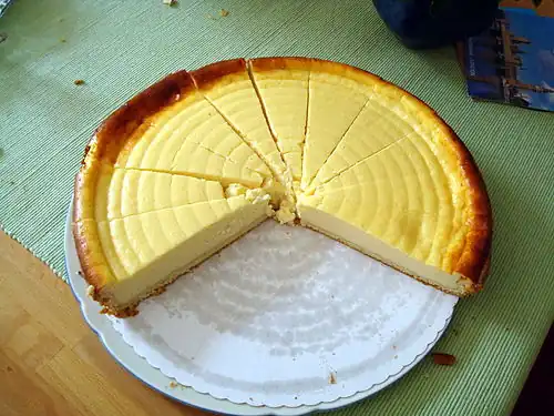 Чизкейк (нем.&nbsp;Käsekuchen)