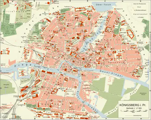 План города, 1905 год