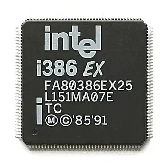 Intel i386EXTC, 25 МГц