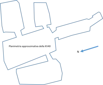 План гробницы