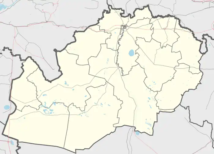 Чапаев на карте