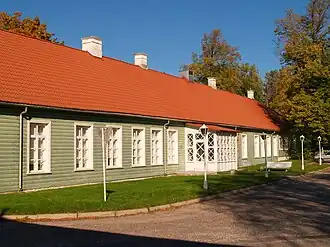 «Длинный дом» музея Хийумаа