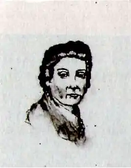 Набросок портрета Камурес согласно книге Харуна Ачбы «Жёны султанов: 1839—1924»