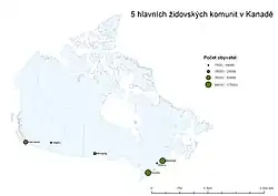 Пять крупнейших еврейских коммун Канады