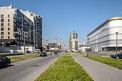 Вид от Петергофского шоссе