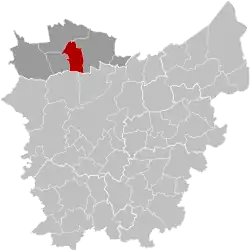 Расположение муниципалитета на карте провинции