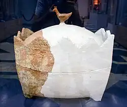 Зороастрийский оссуарий. Каракалпакстан, Дахма Чилпык («башня молчания»), I в. до н.э. — I в. н.э.