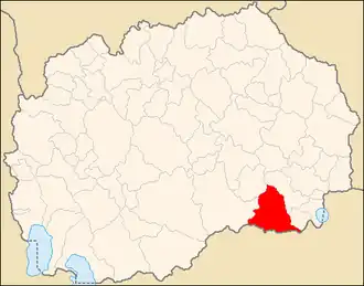 Община Гевгелия на карте