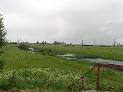 Река Касня в селе