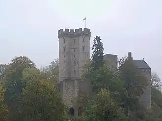 Вид сдвоенной башни