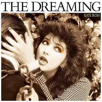 Обложка альбома Кейт Буш «The Dreaming» (1982)